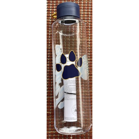 Starbucks Florida Tech FIT Panthers Water Bottle With Hook Brand New - Picture 2 of 5